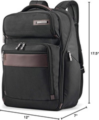 Kombi Business Backpack – Ballistic Nylon, 15.6” Laptop Compartment, Tablet Pock