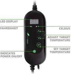 New Seedling Heat Mat with 50℉~108℉ Digital Thermostat Controller Heating Pad