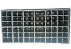 Set of 25 Trays + Inserts; Start 1800 Plants; Seedlings; seeds