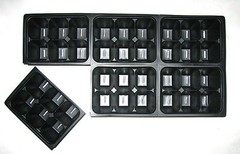 Seed Starting Tray Insert, 72 Deep Cells, Growing Supply, Propagation = 2 Trays