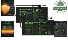 Advanced Heating Technology Seedling Mat 10×20 Waterproof for Germination