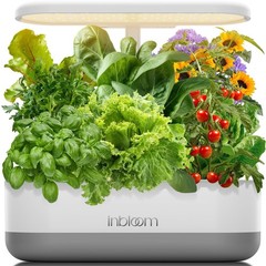 inBloom 12 Pods Hydroponics Growing System Indoor Garden with LED Grow Light …