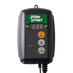 Jumpstart By Hydrofarm Digital Thermostat Controller For Heat Mats Mtprtc Water