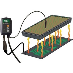 Hydrofarm Jump Start Hydroponic Seedling Heat Mat Digital Thermostat Controller