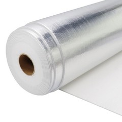High-Temp 190 Mil Aluminum Foil Heat Shield Mat, 2300℉ Insulation Barrier, 12″x2