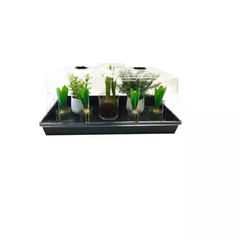 10 In. X 20 In. Extra-Strength Quad Seed Starter Propagation Tray (5-Pack)