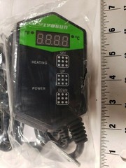 Vivosun Black Digital Heat Mat Thermostat Waterproof Temperature Controller