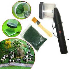 Static Grass Flock Applicator Handheld Strong Power Advanced Flocking Scenery