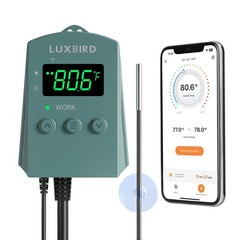 Luxbird LB-1SC-WIFI WiFi Digital Heat Mat Thermostat Controller 32-113°F 1200W