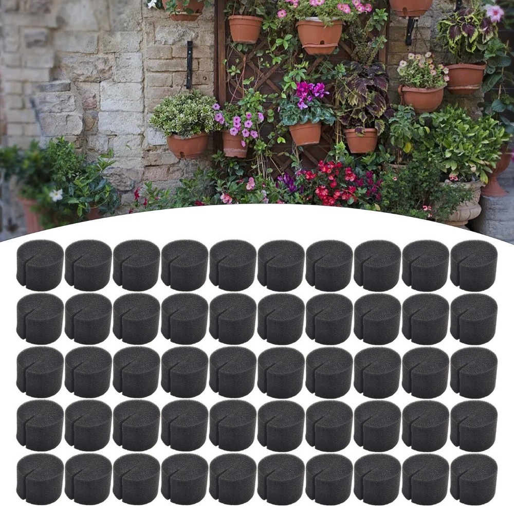 Cloner Foam Garden Clones Premium Inserts For 2 Net Pot, Clone Machines 50pcs