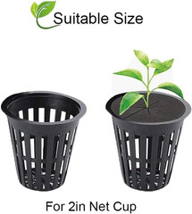 72 PCS Cloning Collars Inserts Premium Grade Foam Fits 2 Inch Net Pots |