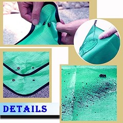 2 PCS Plant Repotting Mat for Indoor 2pcs 43.3in*29.5in(rectangle) Green