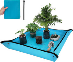 Repotting Mat for Indoor Plant Transplanting | 39.5″ X 31.5″, Thickened Waterpro
