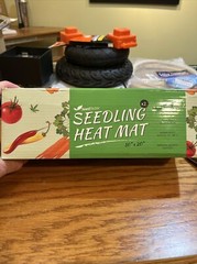 2 X Seedling Heat Mat 10″ x 20″ Warm Seed Starter Heating Pad