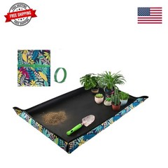 Extra Large Repotting Mat for Indoor Plant Transplanting and Mess Control 43….