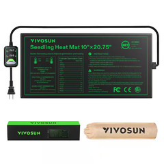 10 In. X 20.75 In. Durable Waterproof Seedling Heat Mat