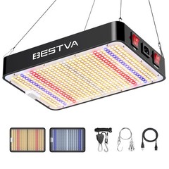 BESTVA DC1000 LED Grow Light, Full Spectrum Lights for DC1000, Black