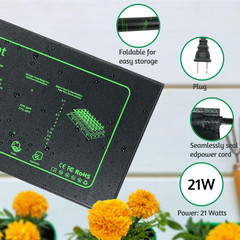 Seedling Heat Mat for Seed Starting,10″ X 20.75″ Waterproof Heating Pad for Indo