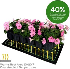 Seedling Heat Mat for Plants Waterproof Germination Pad Indoor Gardening Growth