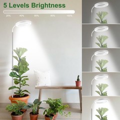 wolezek Grow Lights for Indoor Plants Full Spectrum, 80 LEDs 3 Colors Grow Li…