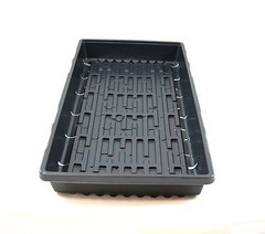 Seed Starting Greenhouse Trays With Holes Microgreens Edible Greens – 50 Count