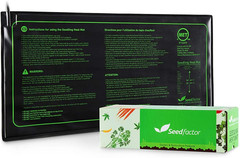 MET Certified Seedling Heat Mat, Waterproof Durable Germination Station Heat Ma