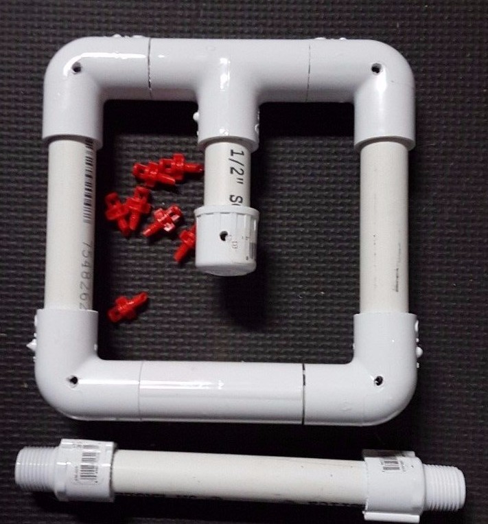 Clone Machine Kit Bucket Manifold Hydroponic 16 System w/ Riser 360 Jets