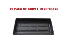 10 Pack OF GROW1 10-20 Trays Cut Kit Tray For Clones SAVE $$ W/ BAY HYDRO $$