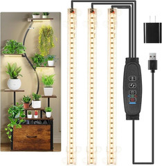 10.2»Grow Light Strips, LED Grow Lamps for 10.2Inch 3 Strip 1 Pack, Warm