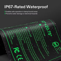 10 In. X 20.75 In. Durable Waterproof Seedling Heat Mat