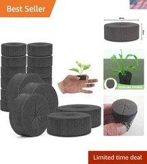 Hydroponics Garden Clone Collars – 30 Count Inserts for Effortless Germination