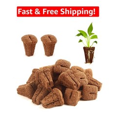 150pcs Expandable Plant Cloning Plugs for 105/128 Nursery Trays – Seed Starting