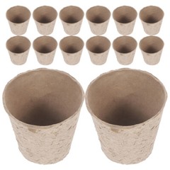 100pcs plant nursery cup Starter Pots Peat Pots for Tiny Plant Pot Greenhouse