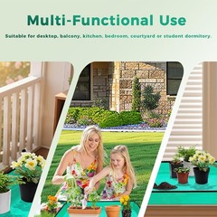 Classic Gardening Mat 39.5 Inch by 31.5 Inch Durable Foldable Potting Solution