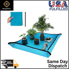 Waterproof Repotting Mat Indoor Plant Potting Tray Square Gardening Gifts