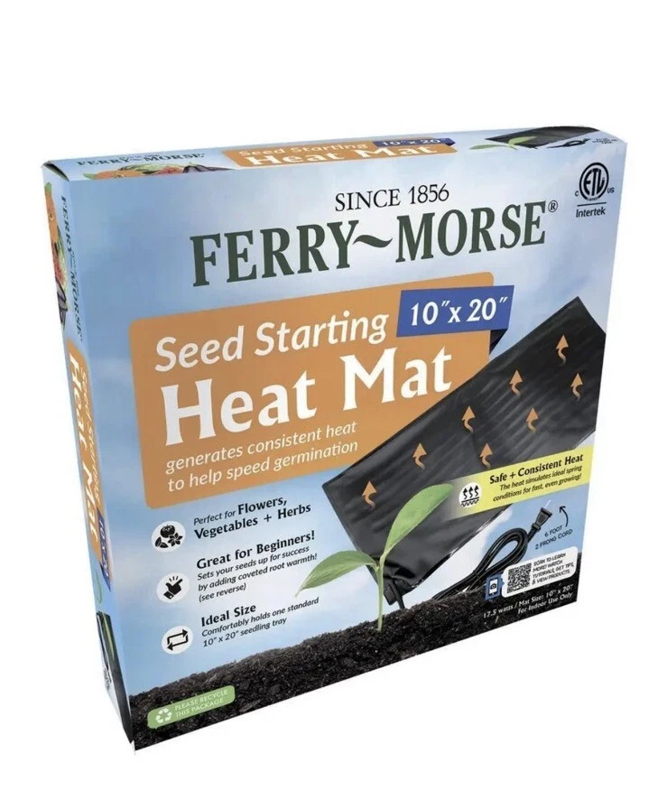 10″x20″ Seed Starting Heat Mat Seed Cloning Heating Pad Germination Station NEW