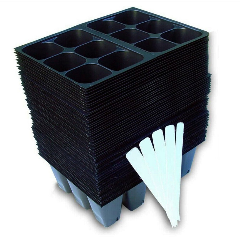 120 Seed Starter Trays Plant Germination 720 Cells total (6 Cell per tray)