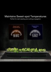 VIVOSUN Seedling Heat Mat And Digital Thermostat Combo New Open Box