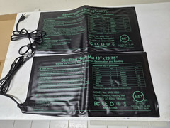 2PC Seedling Heat Mat for Seed Starting 10″ x 20.75″ Warming Mat Plant New