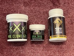 X Nutrients MX Clone Gel 4 oz or MX Gel Nutrients 1 oz or Bud Builder 100