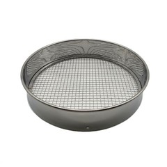 Soil Sifter Set With 3 Sieve Meshes For Rock Sand Gravel Stainless Steel