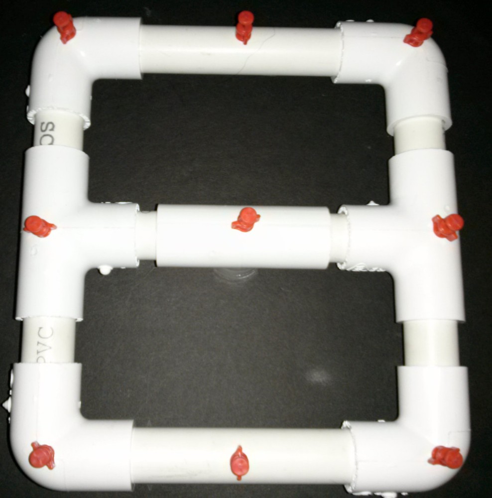2 Clone Machine Bucket Manifolds Hydroponic 64 System w/ Riser EZ 360 Lot of 2