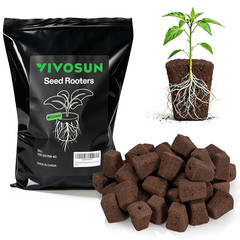 Seed Starter Plugs 40 Pack Rooting Cubes Plant Propagation Seed Rooter