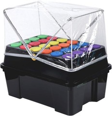 24-Site Aeroponic Cloner w/ 2″ Neoprene Inserts for Cuttings