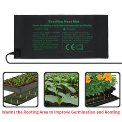 Seedling Heat Mat Seed Starter Heating Pad Plants Germination Hydroponic 24*52cm