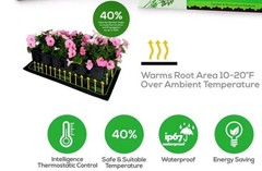Intertek Waterproof Seedling Heat Mat Seed Starter Pad Germination Propagation
