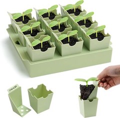 Seed Starting Tray, Extra Thick Reusable Sprouting Kit