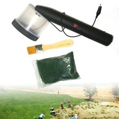 Static Grass Flock Applicator Handheld Strong Power Advanced Flocking Scenery