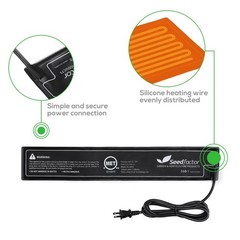 Seedling Heat Mat for Germination, Waterproof Hydroponic Heating Pad 3.5″ X