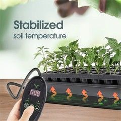 110V/220V Seedling Heating Mat with Temperature Controller Waterproof Nursery